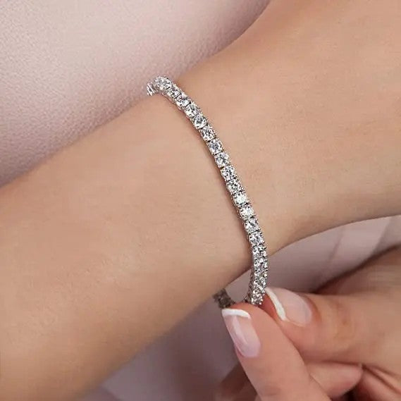 Elegant Zircon Tennis Bracelet