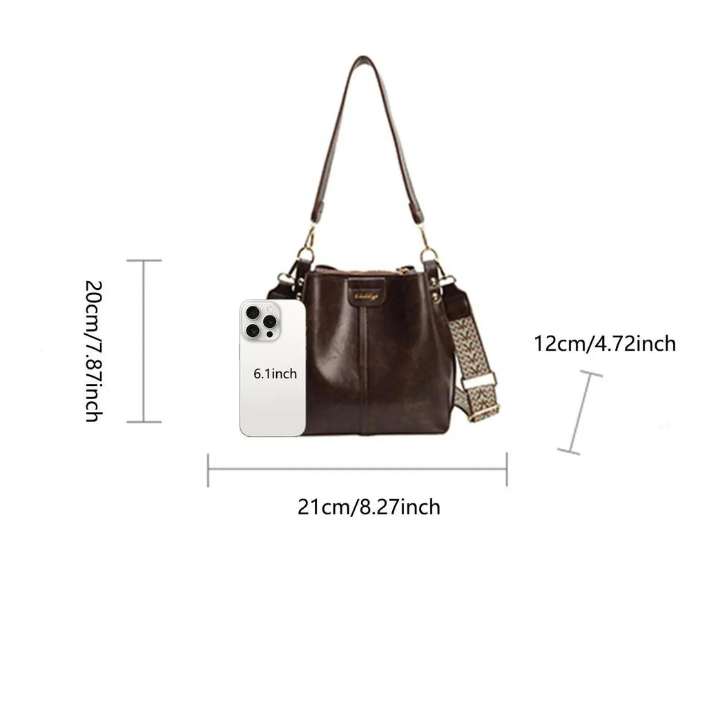 Vintage Retro Bucket Bag