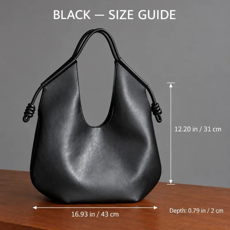 Elegant Knotted Tote Bag