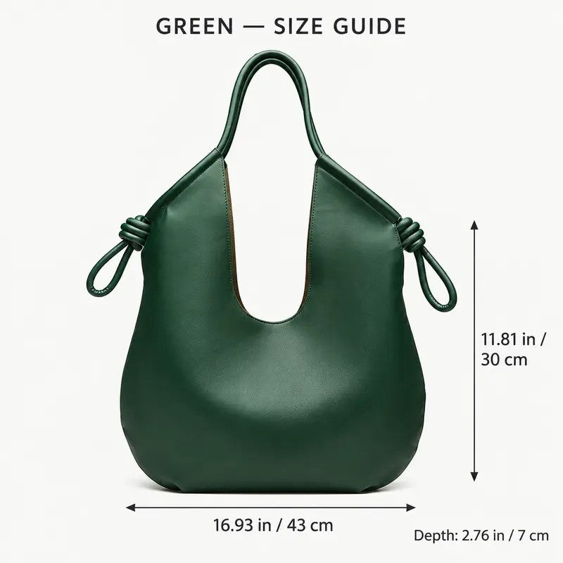 Elegant Knotted Tote Bag