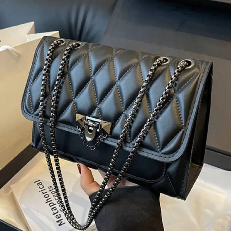 Quilted Chain Shoulder Bag