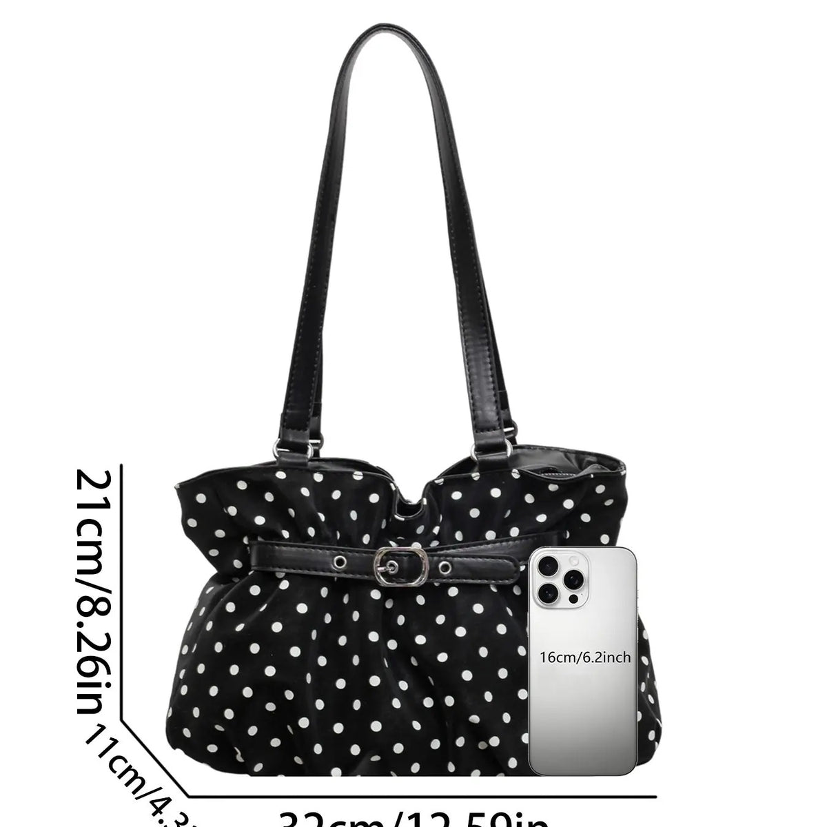 Polka Dot Shoulder Bag