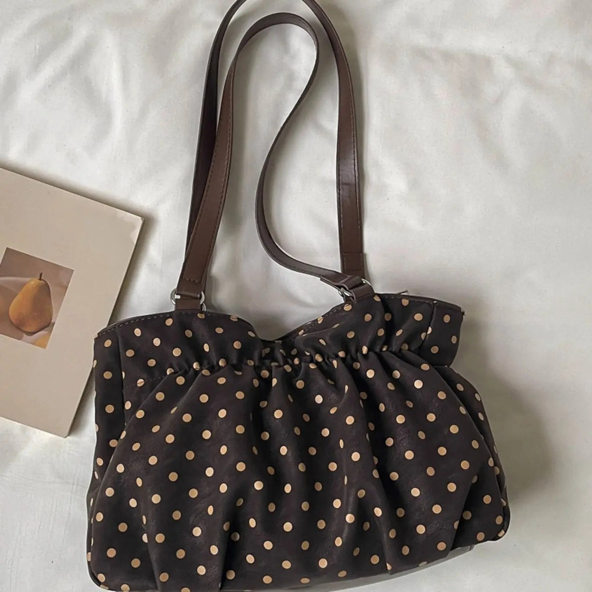 Polka Dot Shoulder Bag