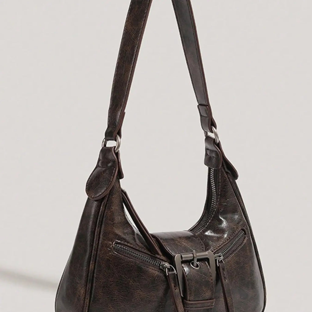 Vintage Retro Buckle Shoulder Bag